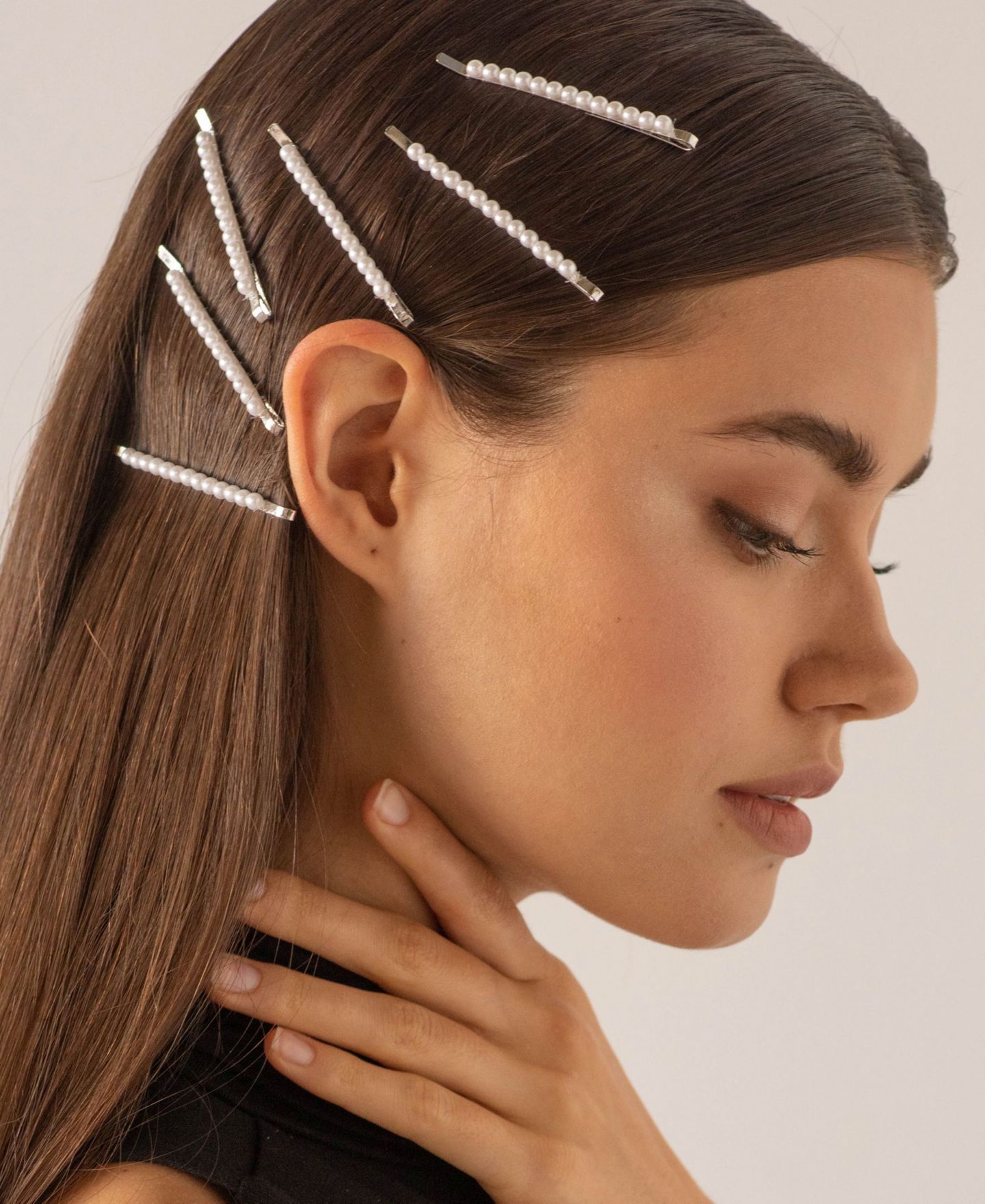 Женские аксессуары Soho Style Mini Gold Toned and Silver Toned Jaw Clip Set — фото 3