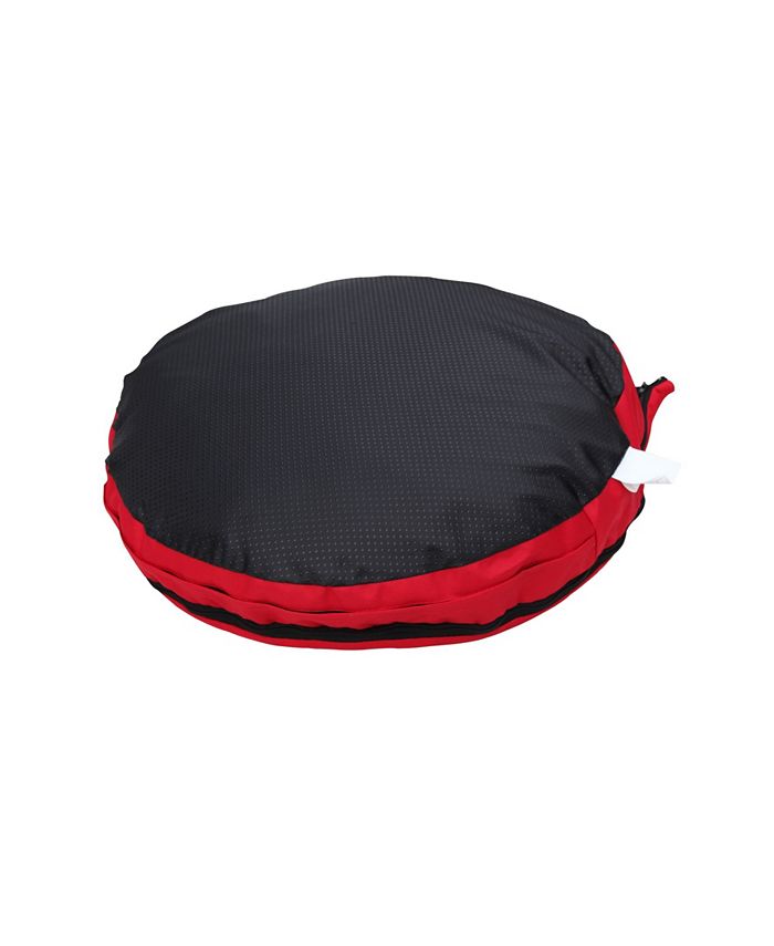 Macy's Happycare Textiles Durable Oxford to Sherpa Pet Cave and Round ...