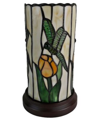 Tiffany Style Dragonfly Mini Table Lamp
