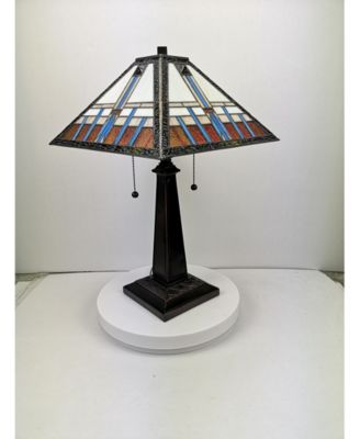 Tiffany Style Mission Table Lamp