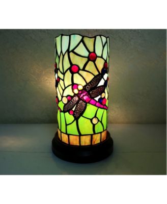 Tiffany Style Dragonfly Mini Table Lamp