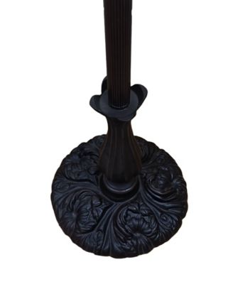 Tiffany Style Floral Design Floor Reading Lamp