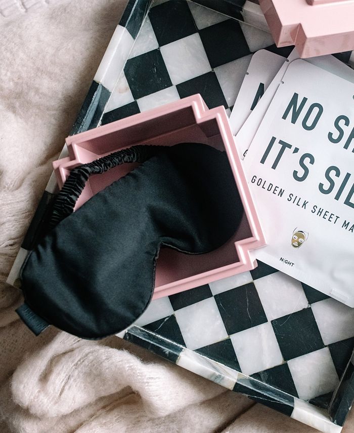 SHINE by NIGHT NIGHT TriSilk™ Eye Mask with Cooling Gel Insert Macy's
