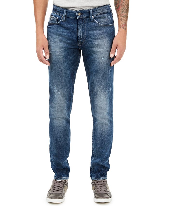 GUESS Men's Slim-Fit Tapered Jeans & Reviews - Jeans - Men - Macy's