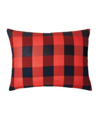 BASS OUTDOOR G.H Bass & Co. 3-Piece Buffalo Check Flannel Comforter Set, Full/Queen