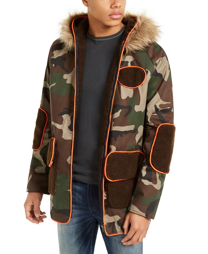 American Stitch Men's Hooded Camo Jacket & Reviews - Coats & Jackets ...