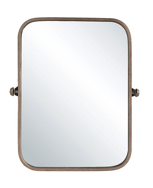 3R Studio Metal Framed Wall Mirror w/Copper Finish & Reviews All