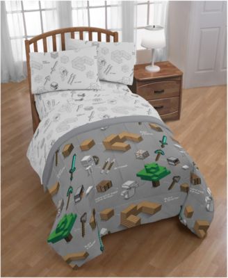 minecraft comforter queen