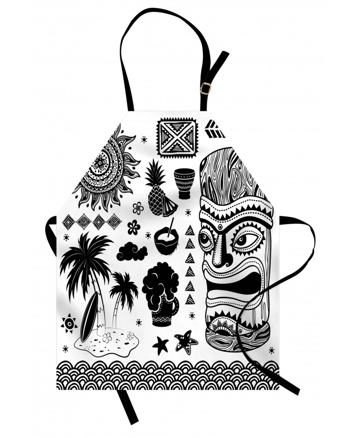 Ambesonne Tiki Bar Apron