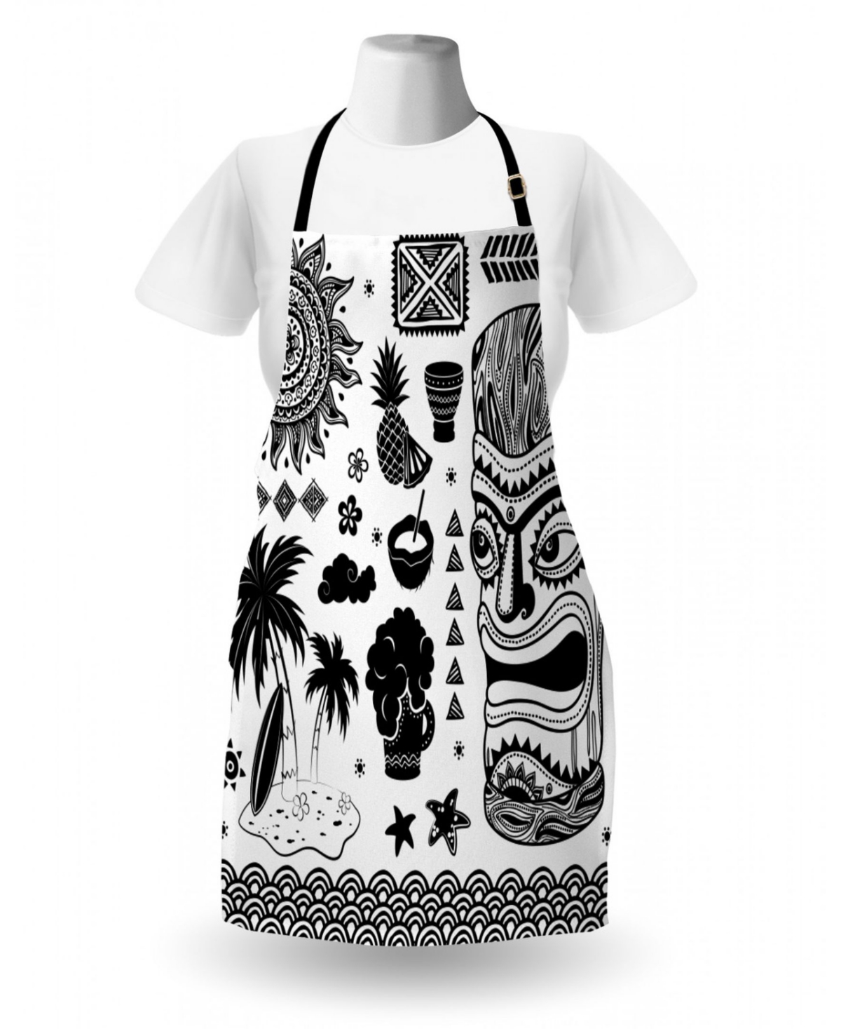 Ambesonne Tiki Bar Apron