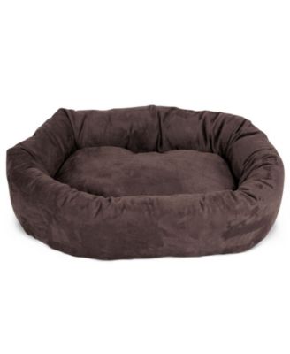 suede dog bed