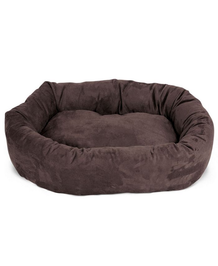 Majestic Pet Suede Bagel Dog Bed Macy's