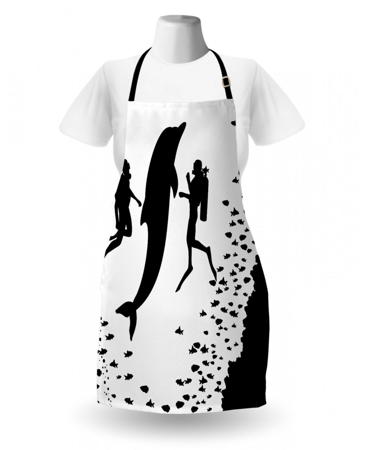 Ambesonne Dolphin Apron