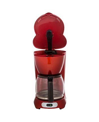 Continental 4 Cup Metallic Red Electric Coffee Maker - Shop Coffee Makers  at H-E-B