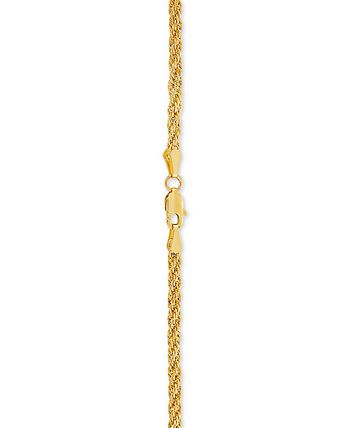 Macy's - Graduated Rope Link 18" Chain Necklace in 14k Gold
