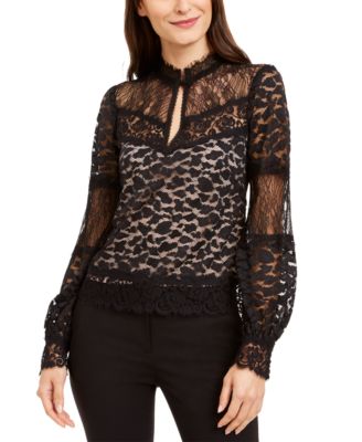 Nanette Lepore - Leopard-Lace Top
