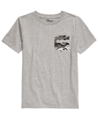 Epic Threads - Big Boys Camo-Pocket T-Shirt