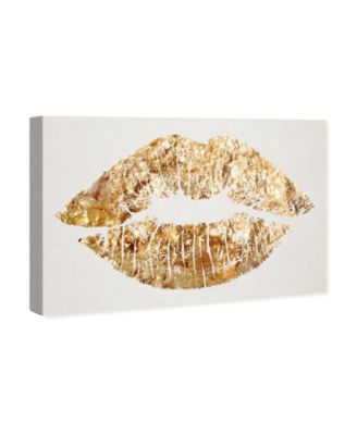 Solid Kiss Canvas Art, 45" x 30"