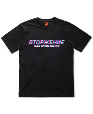 H4X - Men's Space Logo Graphic T-Shirt