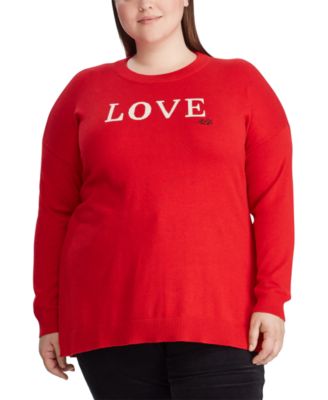 Knit Cotton-Blend Sweater 