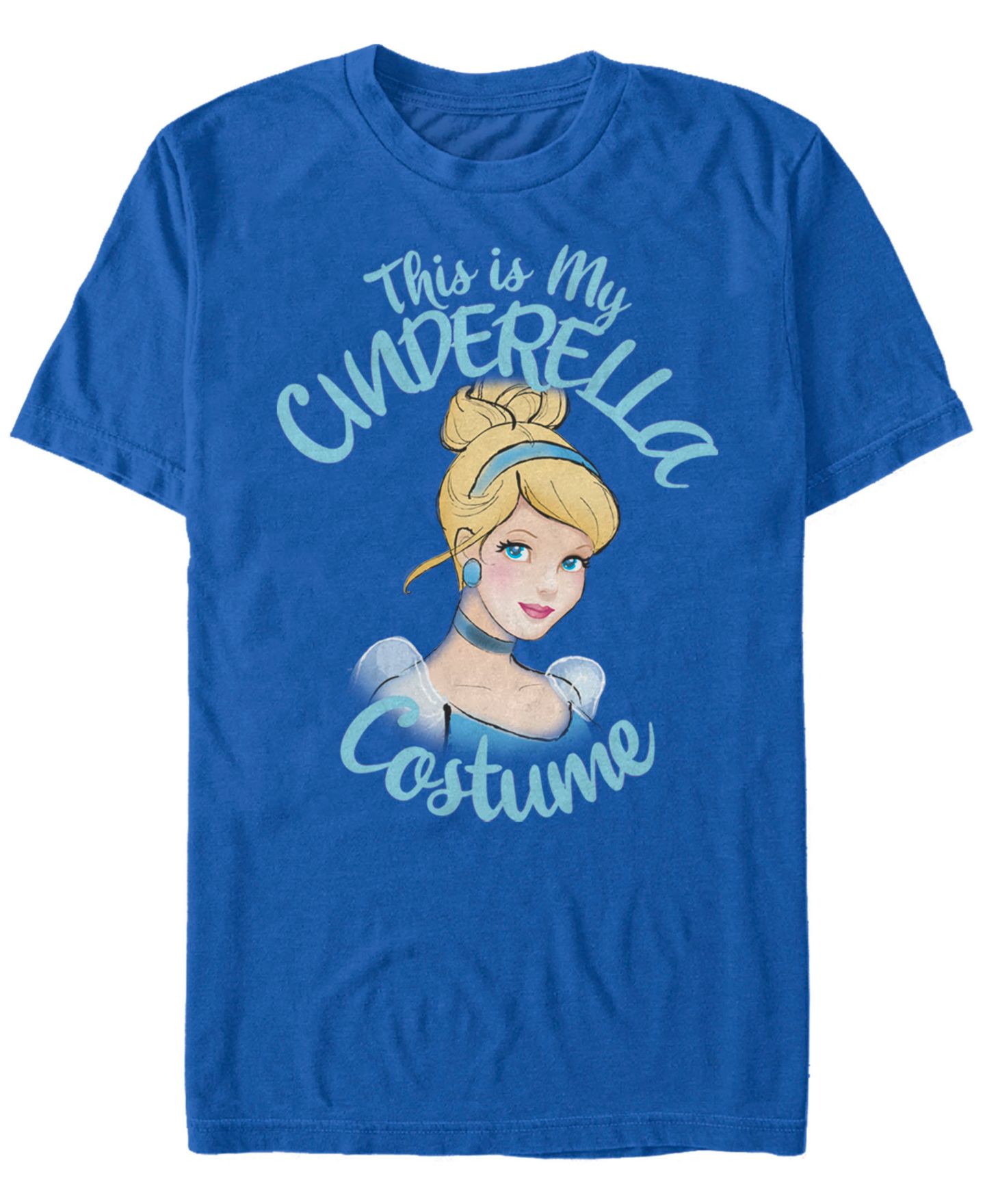 Мужская футболка Fifth Sun Disney Cinderella Halloween Costume Short Sleeve, цвет: Королевский синий — фото 1