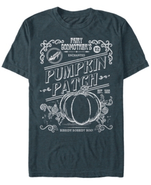 Disney Men's Cinderella Fairy Godmother's Pumpkin Patch Short Sleeve T-Shirt