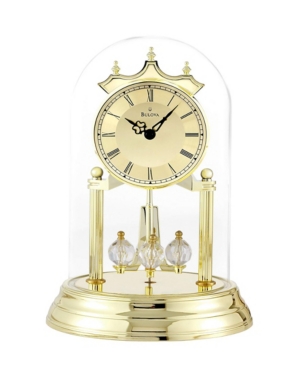 Bulova B8818 Tristan I Clock In Gold