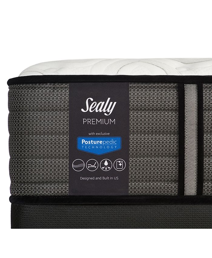 Sealy Premium Posturepedic Satisfied 13" Plush Mattress Queen Macy's