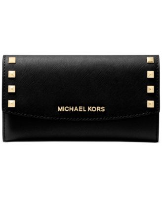 michael kors studded wallet