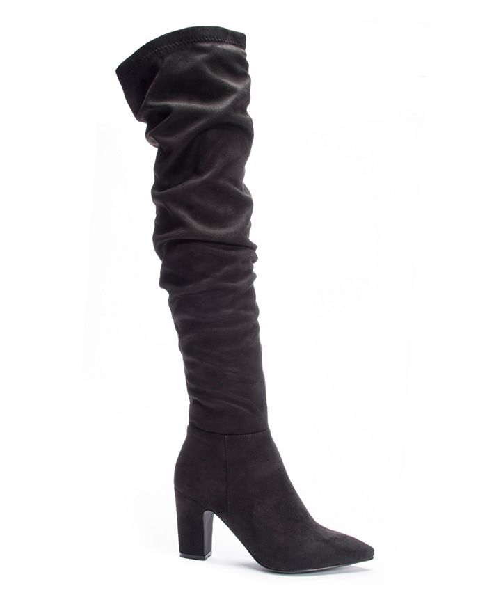 Chinese Laundry Roland Slouchy Over The Knee Boots - Macy's