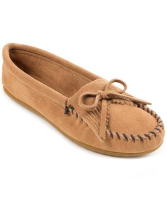 taupe moccasins