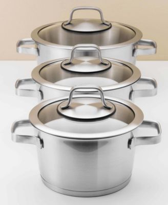 Manhattan 10Pc 18/10 Stainless Steel Cookware Set