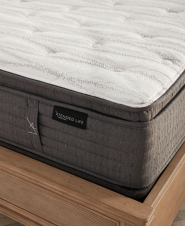 King Koil Xtended Life Beckett 14" Plush Euro Top Mattress Set Twin XL