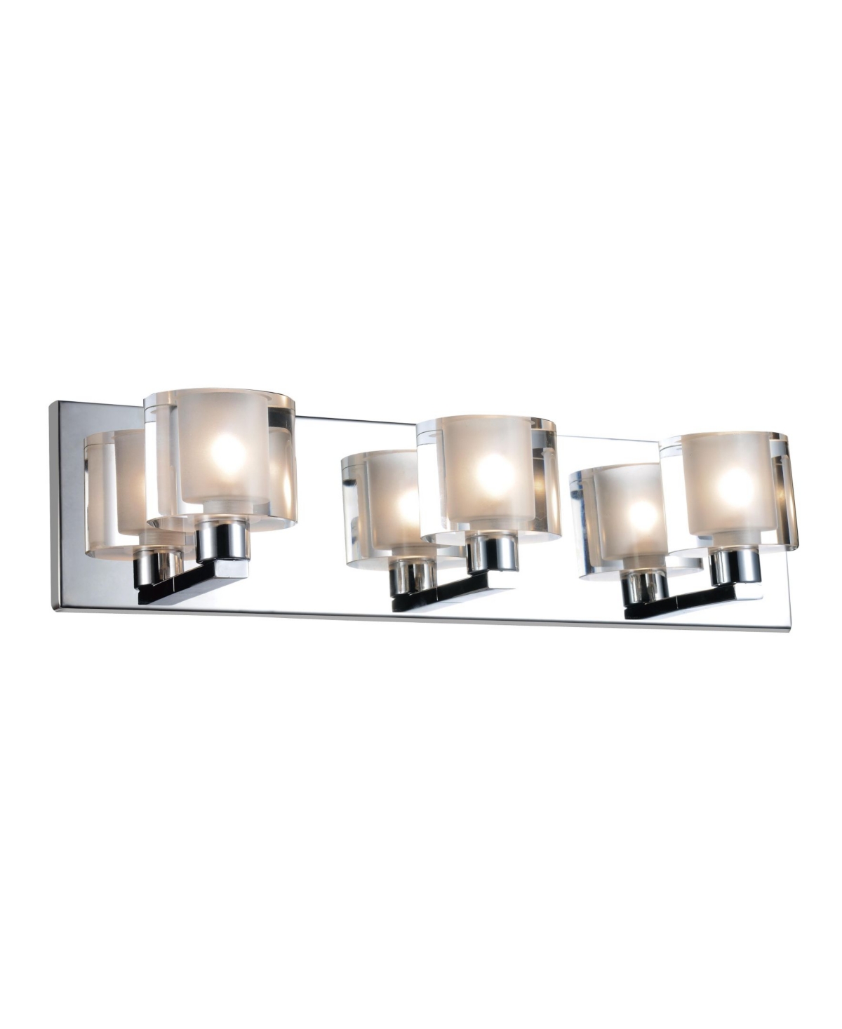 Cwi Lighting Tina 3 Light Wall Sconce In White