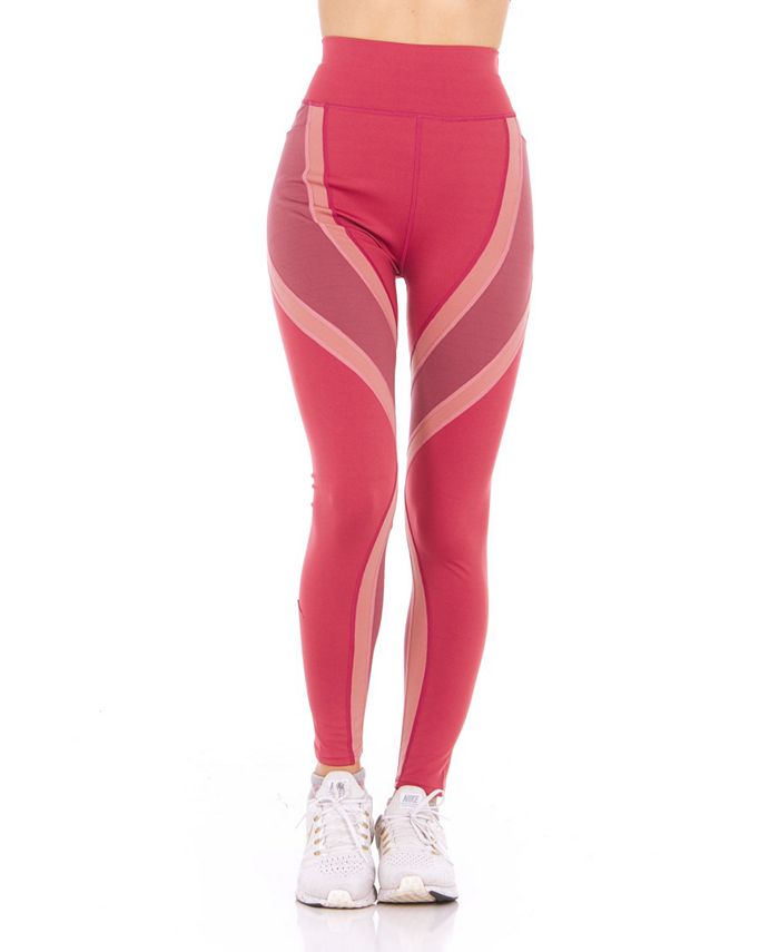 Therapy Color blocked High-Rise Leggings - Macy's