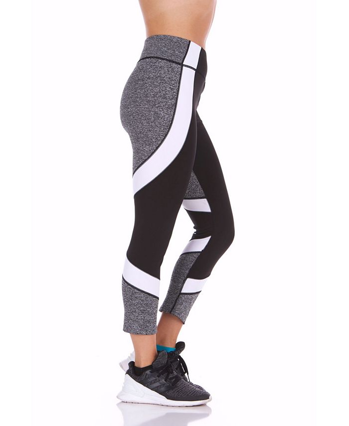 Therapy Seven-Eighth Length Color blocked Leggings - Macy's