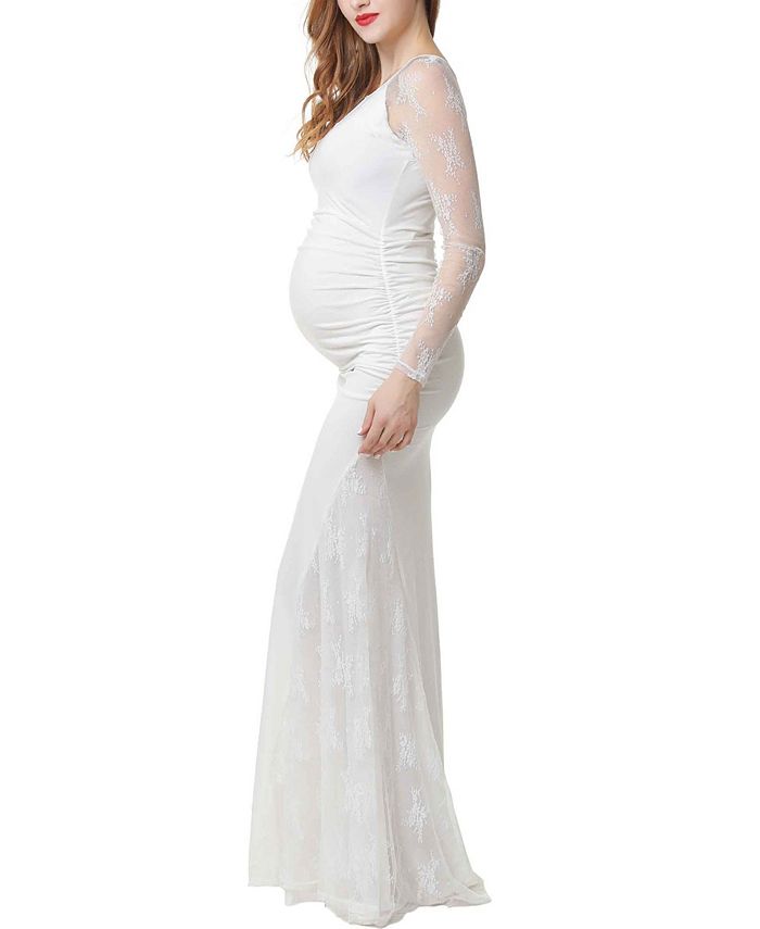 kimi + kai Mae Maternity Mermaid Gown - Macy's