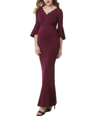 macys plum dress