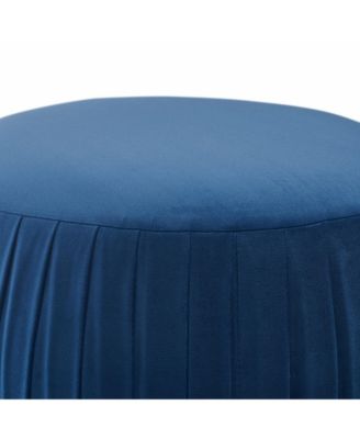 Jolie Pleated Ottoman