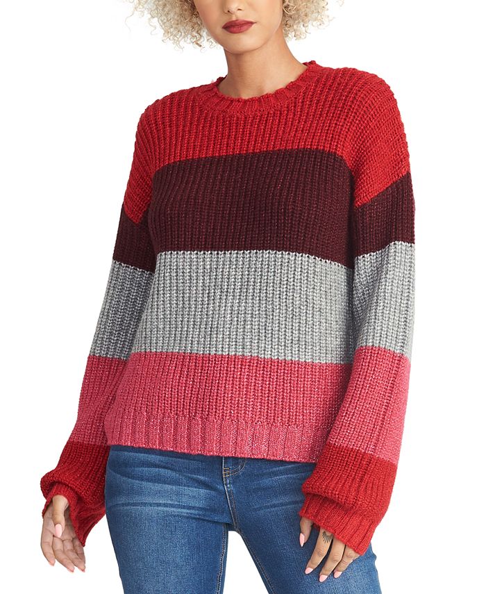 RACHEL Rachel Roy Colorblocked Sweater - Macy's
