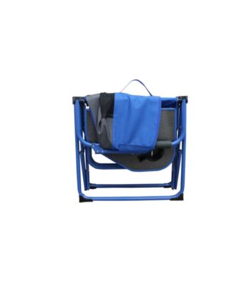 Outdoor Spectator Heavy Duty Ultra Portable Folding Director Mesh Camp Chair