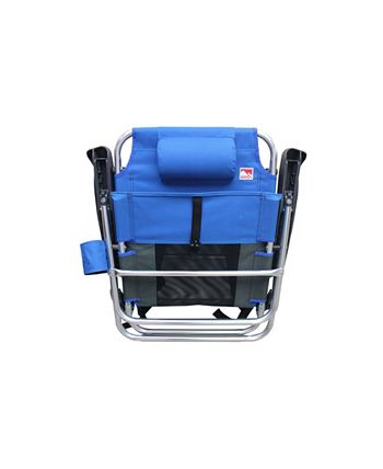 Outdoor spectator multiposition backpack beach discount chair
