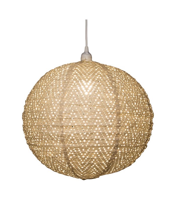 Allsop Home Garden Stella Nova Chevron Pendant Lamp Reviews All Lighting Home Decor Macy S