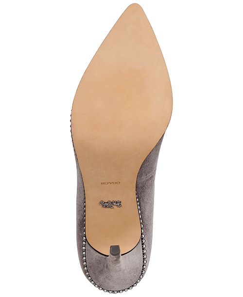 coach waverly beadchain pump