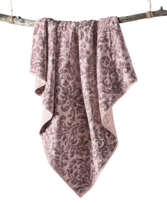 Martha Stewart Collection - Velvet Damask Throw