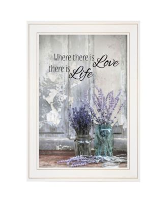 Where There is Love by Lori Deiter, Ready to hang Framed Print, White Frame, 15" x 21"