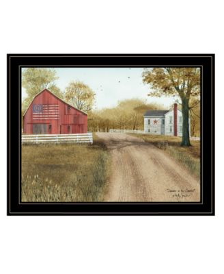 Summer in the Country by Billy Jacobs, Ready to hang Framed Print, Black Frame, 27" x 21"