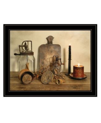 Sweet Cream Butter by Billy Jacobs, Ready to hang Framed Print, Black Frame, 27" x 21"