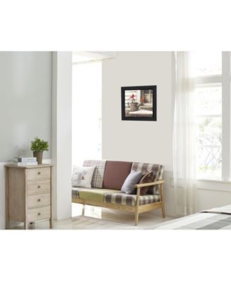 Waiting For Spring By John Rossini, Printed Wall Art, Ready to hang, Black Frame, 15" x 15"