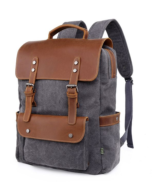 TSD BRAND Valley Hill Canvas Backpack & Reviews - Handbags ...